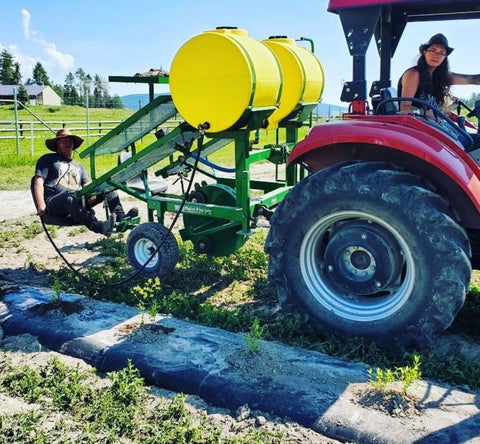 Keeli Alfonso driving the Case Farmall 90c